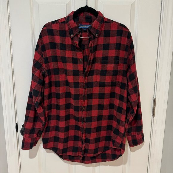 croft & barrow Other - Croft & Barrow Casual Men's Buffalo Check Button Down Shirt - Medium‎